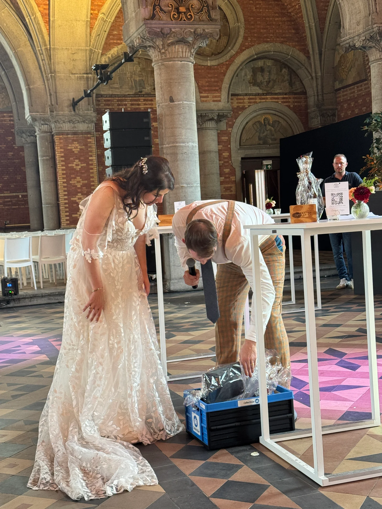 Bedanking Sanne en Stefan